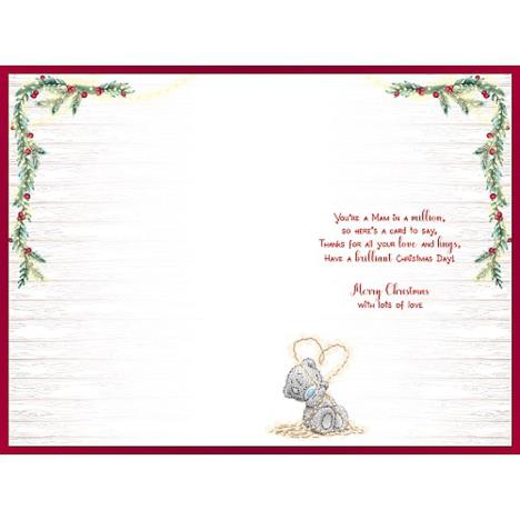 Lovely Mam Me to You Bear Christmas Card Extra Image 1